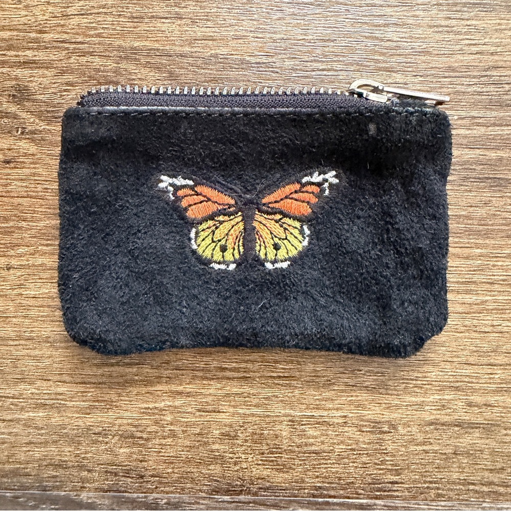 brandy melville butterfly wallet